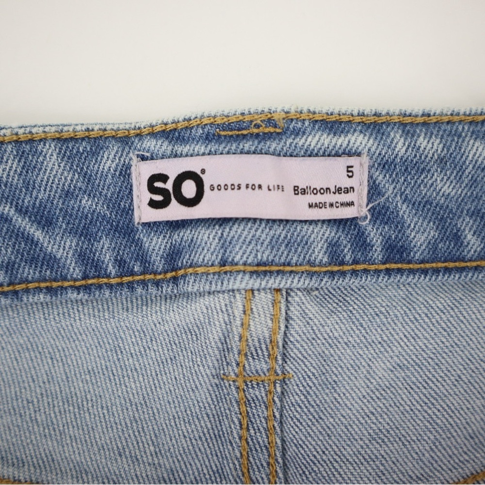 SO Goods for Life Women's Barrel Jeans Sz 5 - Picture 6 of 8